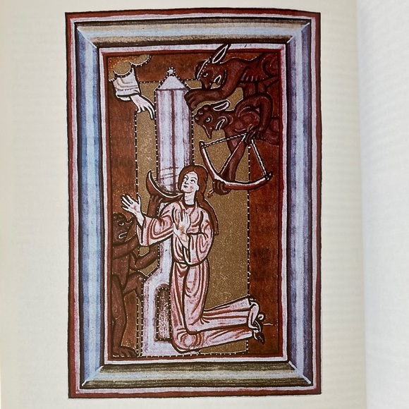 1985 Illuminations of Hildegard of Bingen Mystical Illuminated Sun Religious - Picture 1 of 16